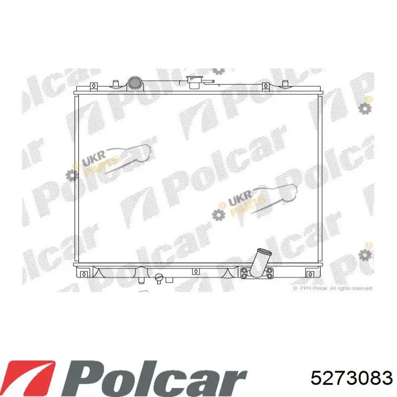 Radiador 5273083 Polcar