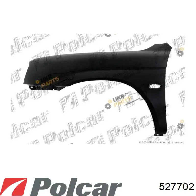 Guardabarros delanteros derecho Polcar 527702 precio, desde 73,82 EUR