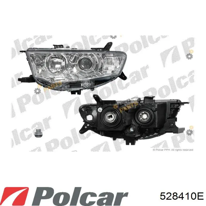 528410-E Polcar faro derecho