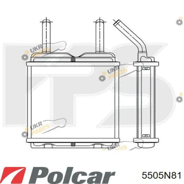 Comprar 5505N81 Polcar Radiador calefacción