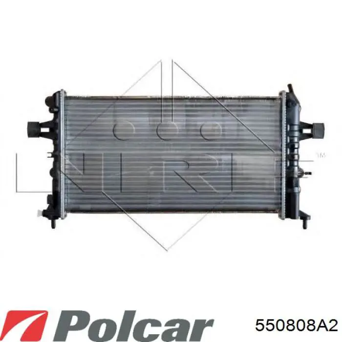 550808A2 Polcar radiador refrigeración del motor