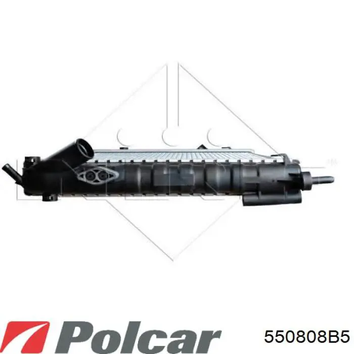 550808B5 Polcar radiador refrigeración del motor