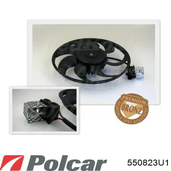 550823U1 Polcar ventilador del motor