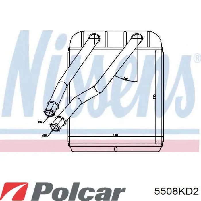 FP 52 Q396-X Polcar receptor-secador del aire acondicionado