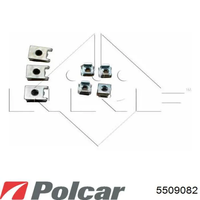 5509082 Polcar radiador