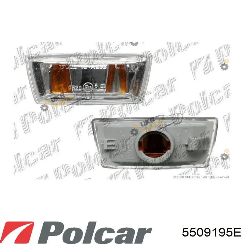 Luz intermitente de guardabarros izquierdo Polcar 5509195E precio, desde 11,51 EUR