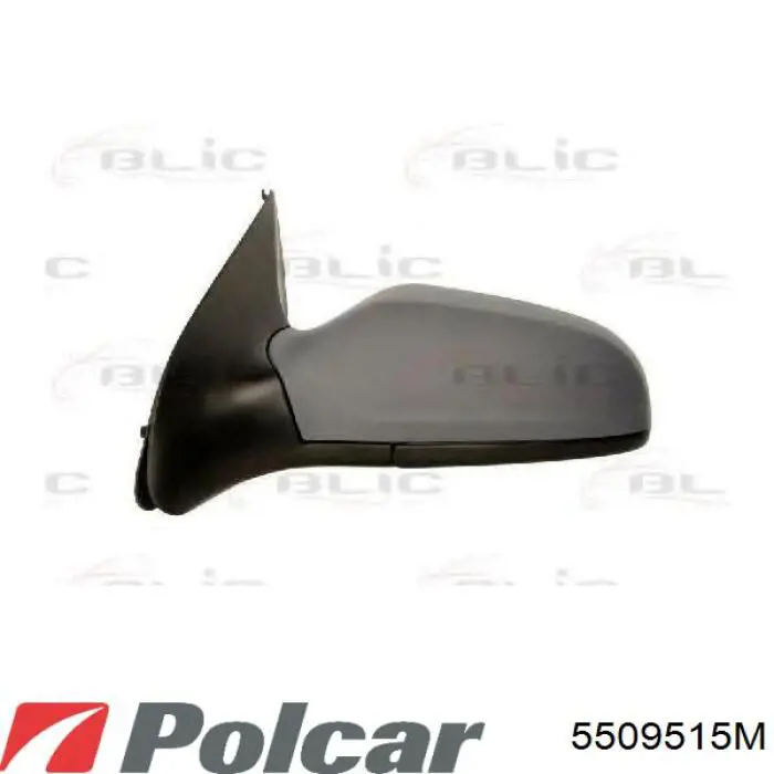 Espejo de retrovisor izquierdo 13140673 Opel