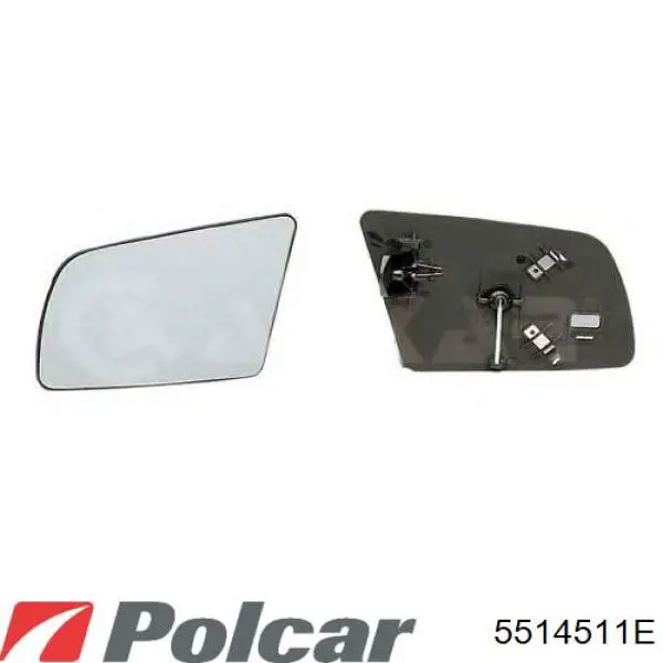 5514511E Polcar espejo retrovisor izquierdo