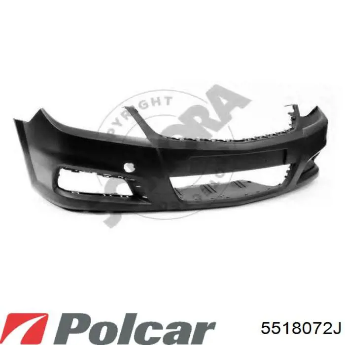 5518072J Polcar Paragolpes delantero