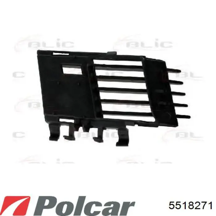 551827-1 Polcar rejilla de ventilación, parachoques trasero, izquierda