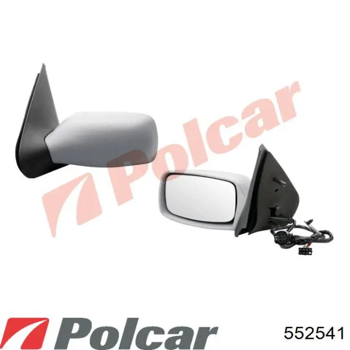 552541 Polcar chapa de acceso izquierda