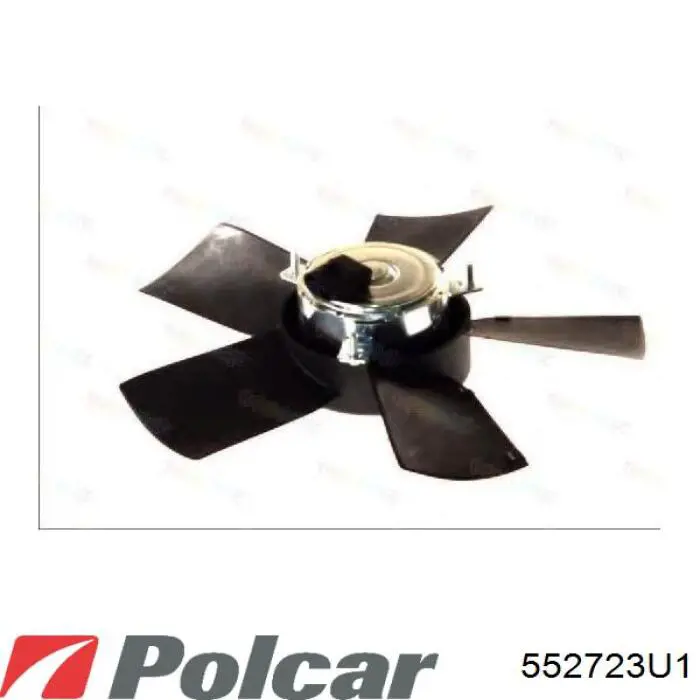 552723U1 Polcar ventilador (rodete +motor refrigeración del motor con electromotor derecho)