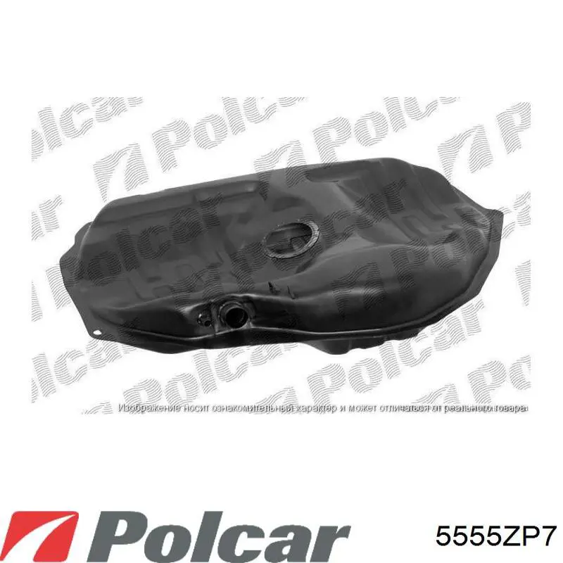 Depósito de gasolina 5555ZP7 Polcar