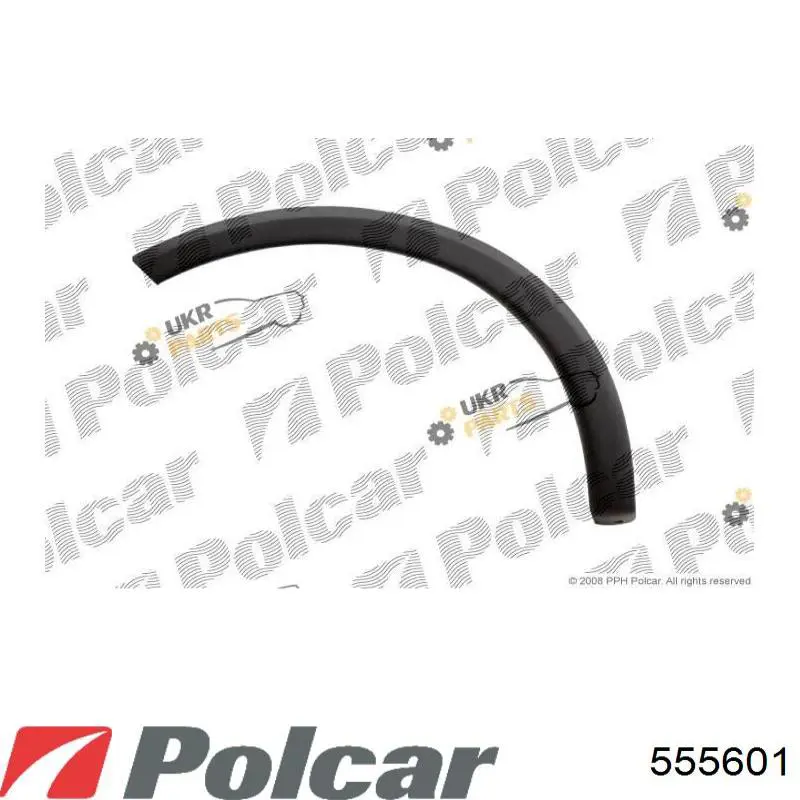 555601 Polcar Aleta delantera izquierda