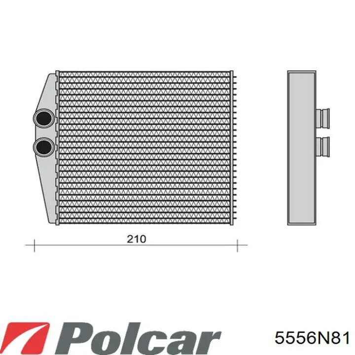 Radiador de calefacción Polcar 5556N81 precio, desde 41,77 EUR
