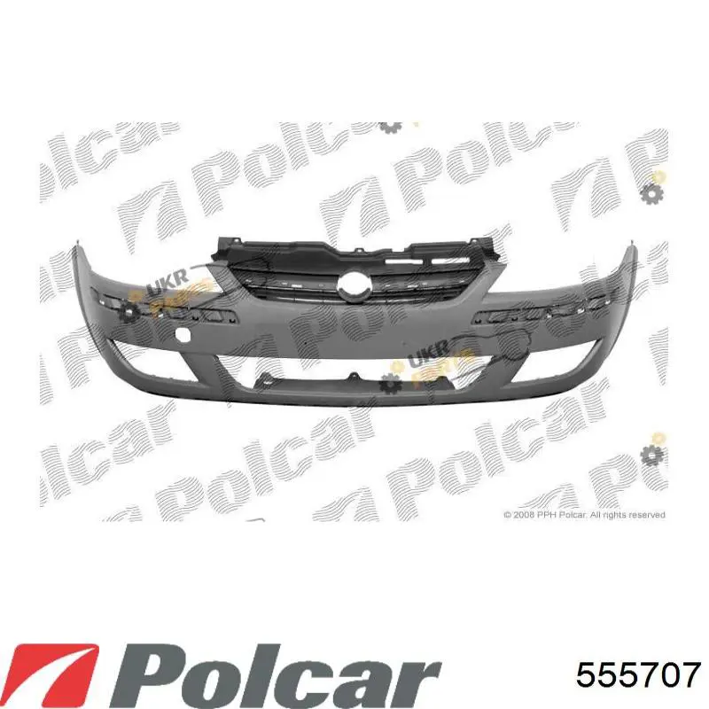 Paragolpes 555707 Polcar