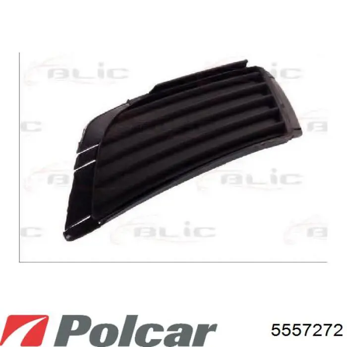 555727-2 Polcar rejilla de antinieblas delantera derecha