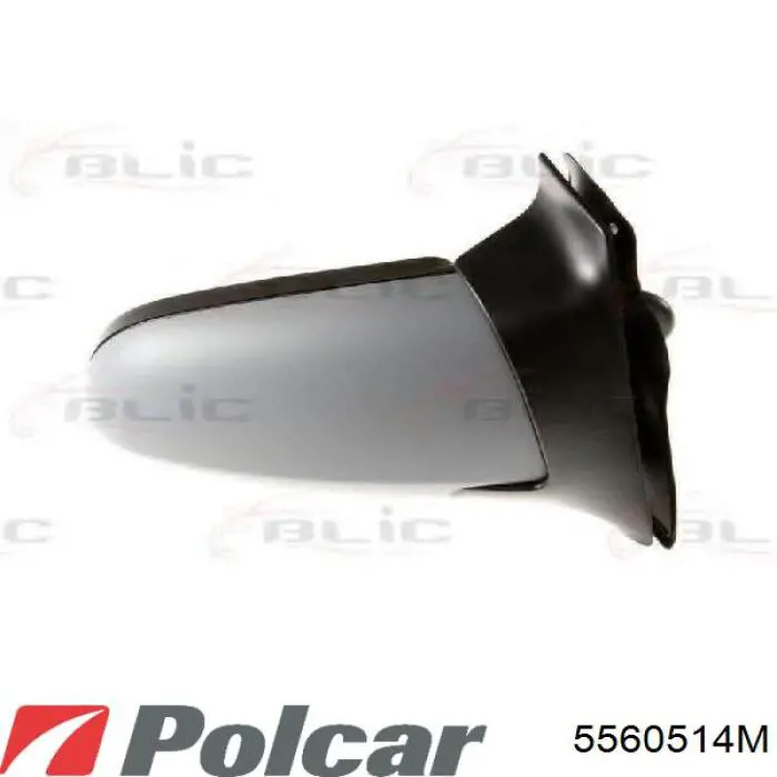 Espejo de retrovisor izquierdo 24443880 Opel