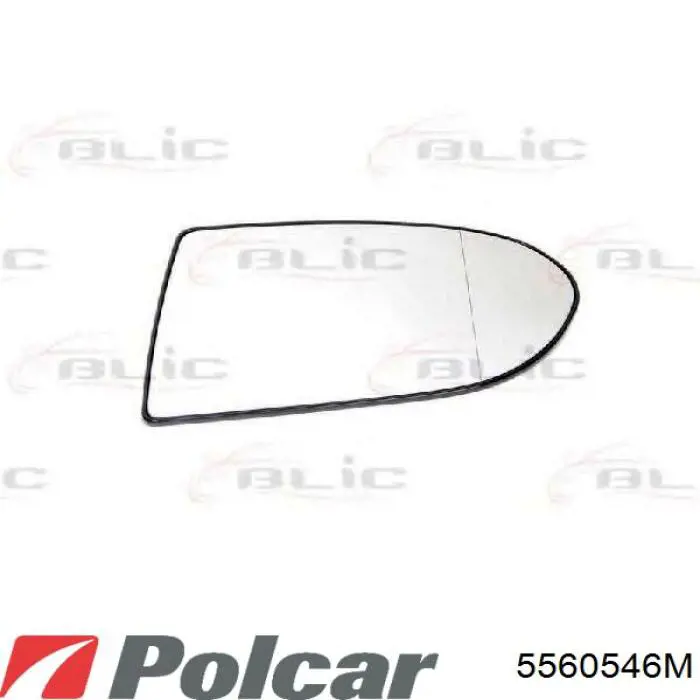 5560546M Polcar cristal de espejo retrovisor exterior izquierdo