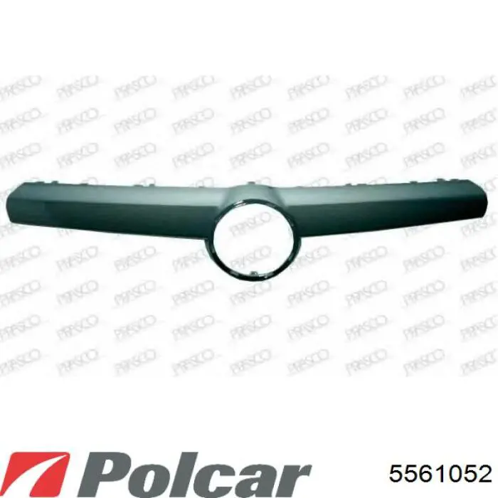 556105-2 Polcar moldura de rejilla parachoques superior