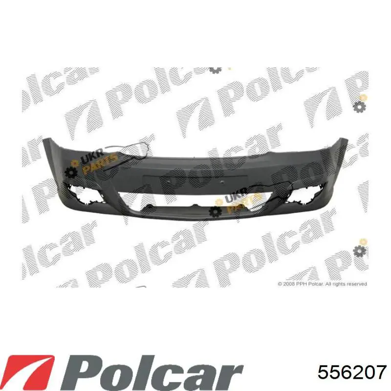 556207 Polcar Paragolpes delantero