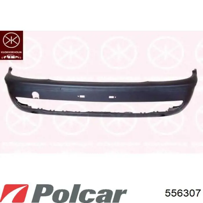 556307 Polcar Paragolpes delantero