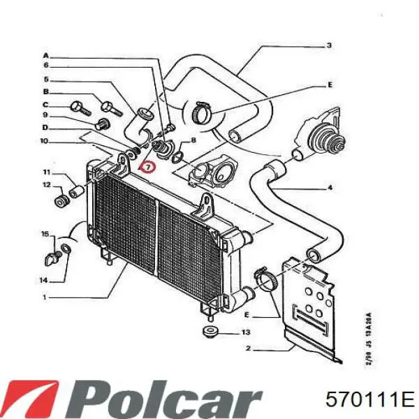 570111E Polcar Cristal de faro
