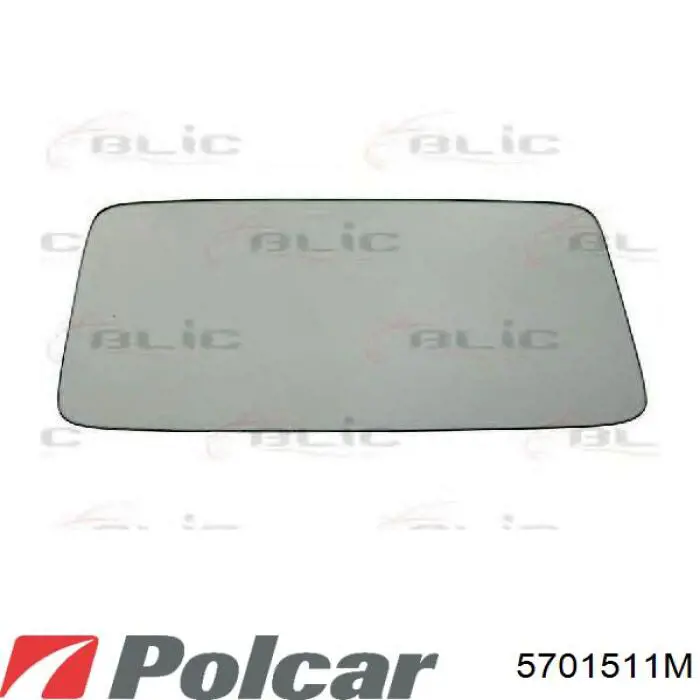 5701511M Polcar espejo retrovisor derecho