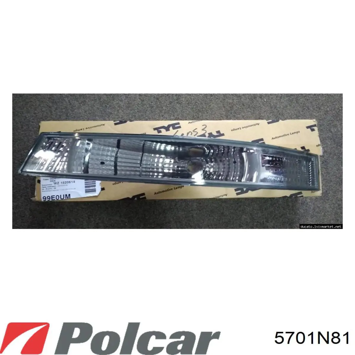 5701N81 Polcar Radiador interior