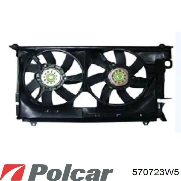 Ventilador del motor 570723W5 Polcar