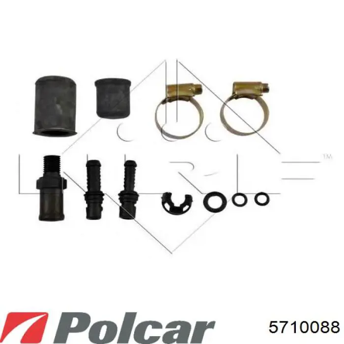 Radiador 9647510780 Peugeot/Citroen