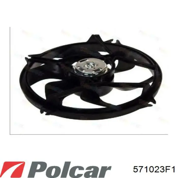Comprar 571023F1 Polcar Ventilador eléctrico de refrigeración completo izquierdo (motor y hélice)