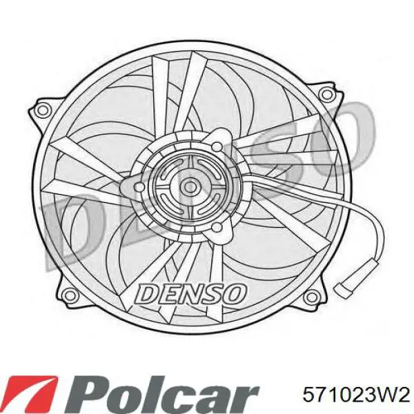 Ventilador del motor CFF278000P Mahle Original