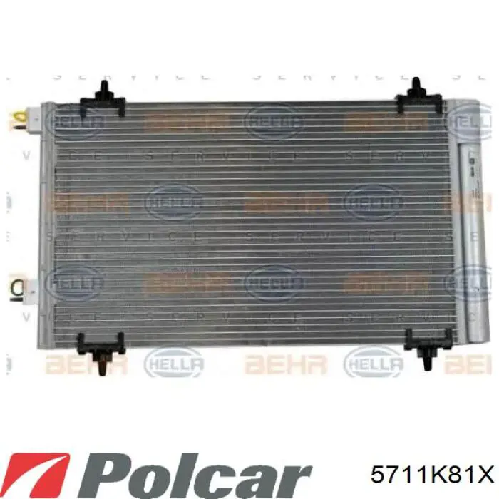 5711K81X Polcar condensador aire acondicionado