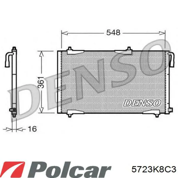 30C55009 Eaclima condensador aire acondicionado