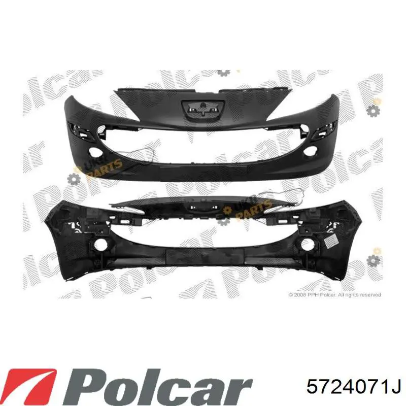 Comprar 7401EQ Peugeot/Citroen Defensa delantera