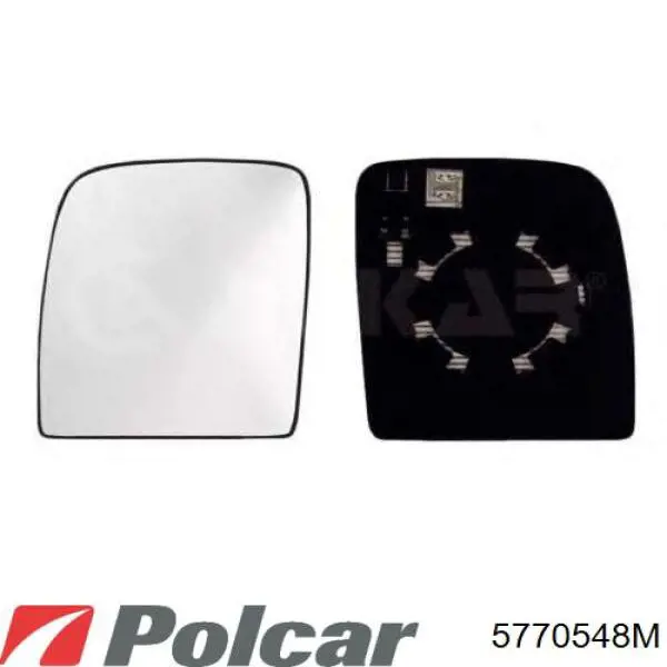 5770548M Polcar cristal de espejo retrovisor exterior izquierdo