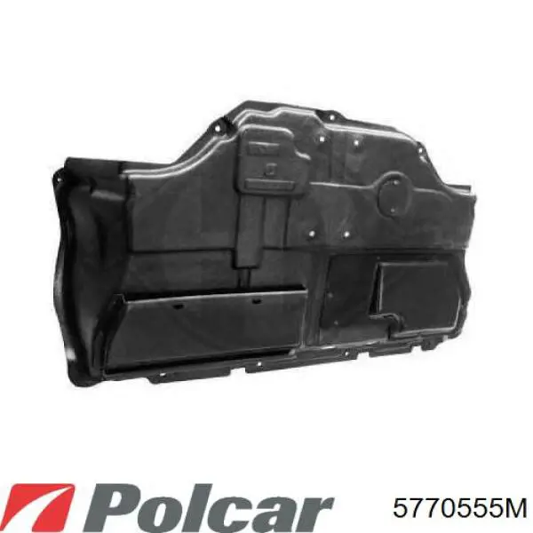 5770555M Polcar cristal de espejo retrovisor exterior derecho