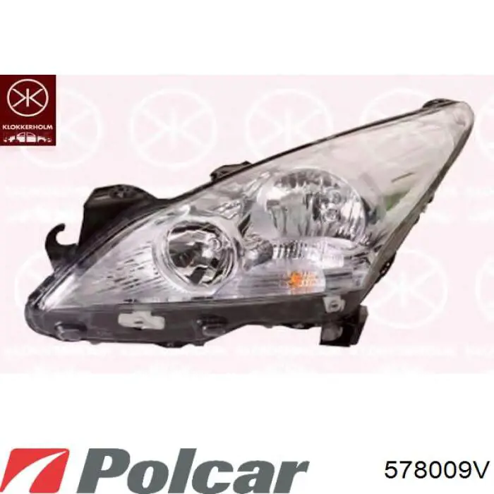 578009-V Polcar faro derecho