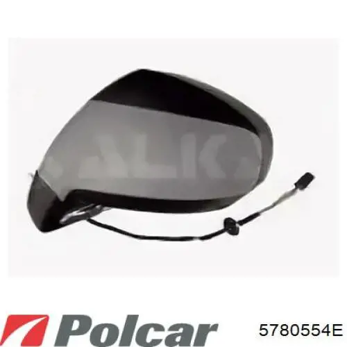 8153G7 Peugeot/Citroen Cristal de espejo retrovisor derecho