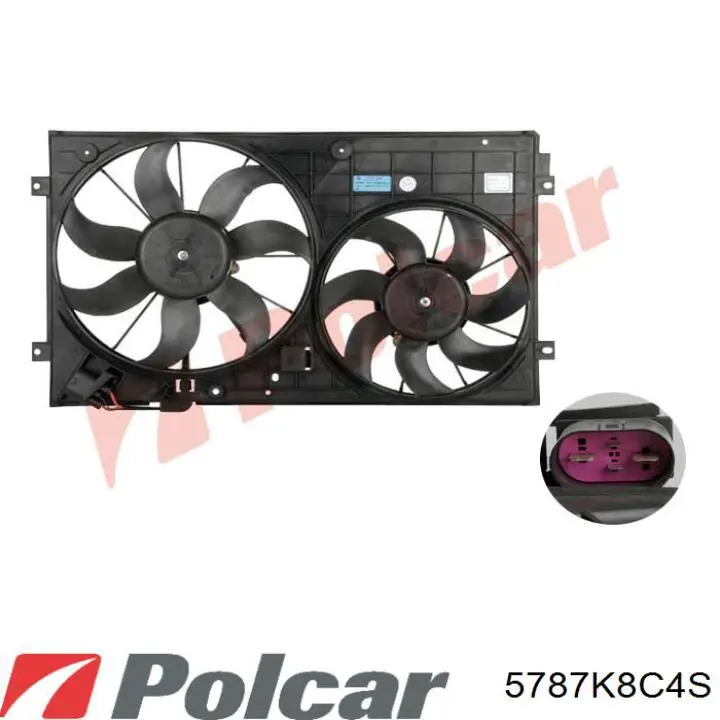 Condensador aire acondicionado 00006455HS Peugeot/Citroen