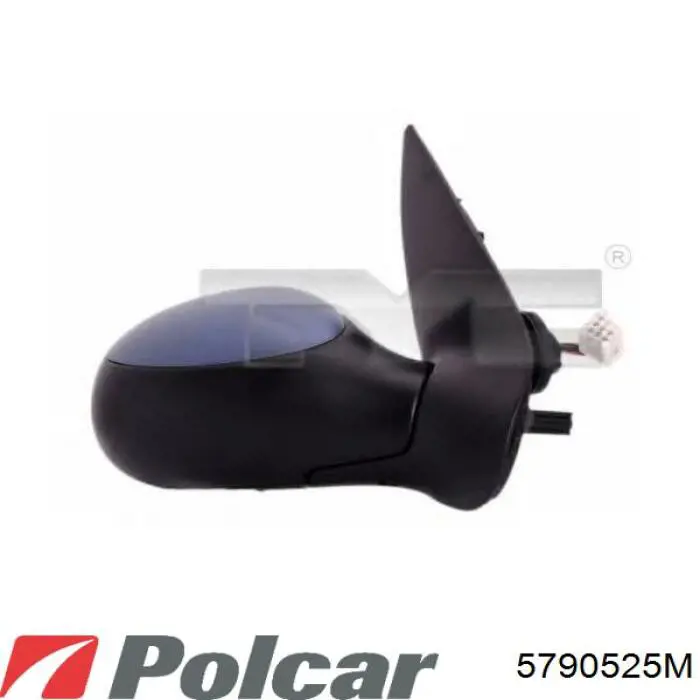 Retrovisor exterior derecho VAN Wezel 0903808