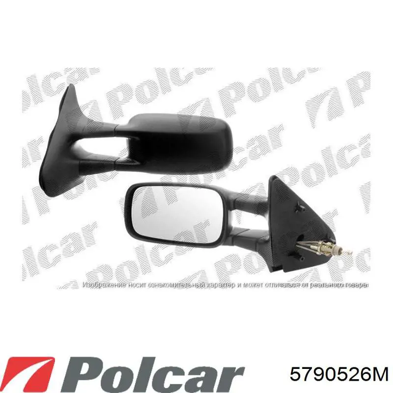 5790526M Polcar espejo retrovisor derecho