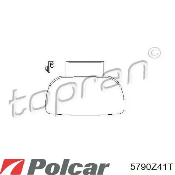 Manija exterior izquierda de puerta delantera Polcar 5790Z41T precio, desde 9,42 EUR