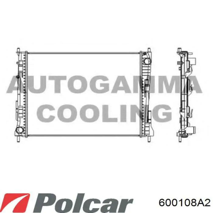 600108A2 Polcar Refrigeración del motor