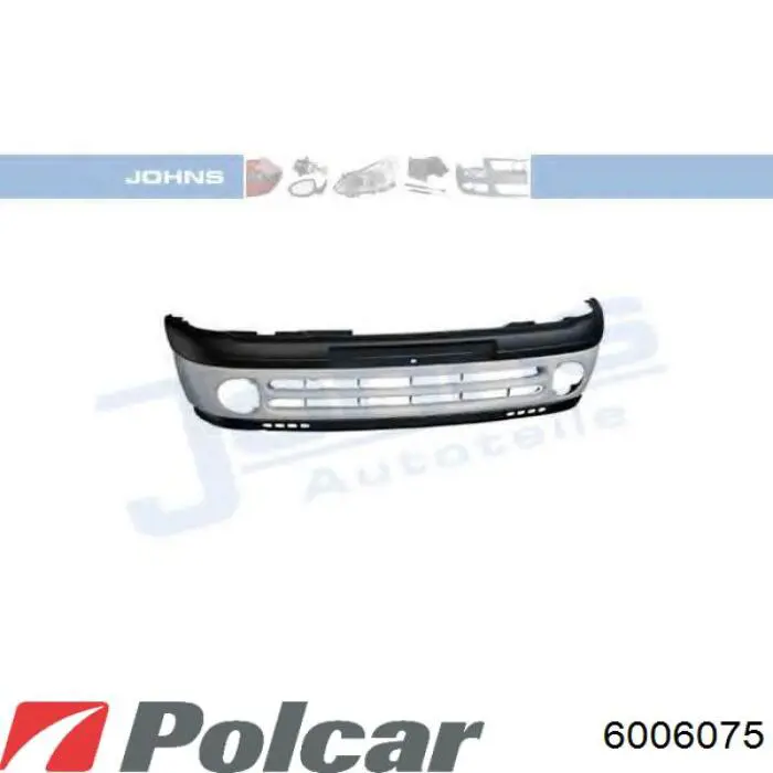 Parachoques delantero Polcar 6006075 precio, desde 95,70 EUR