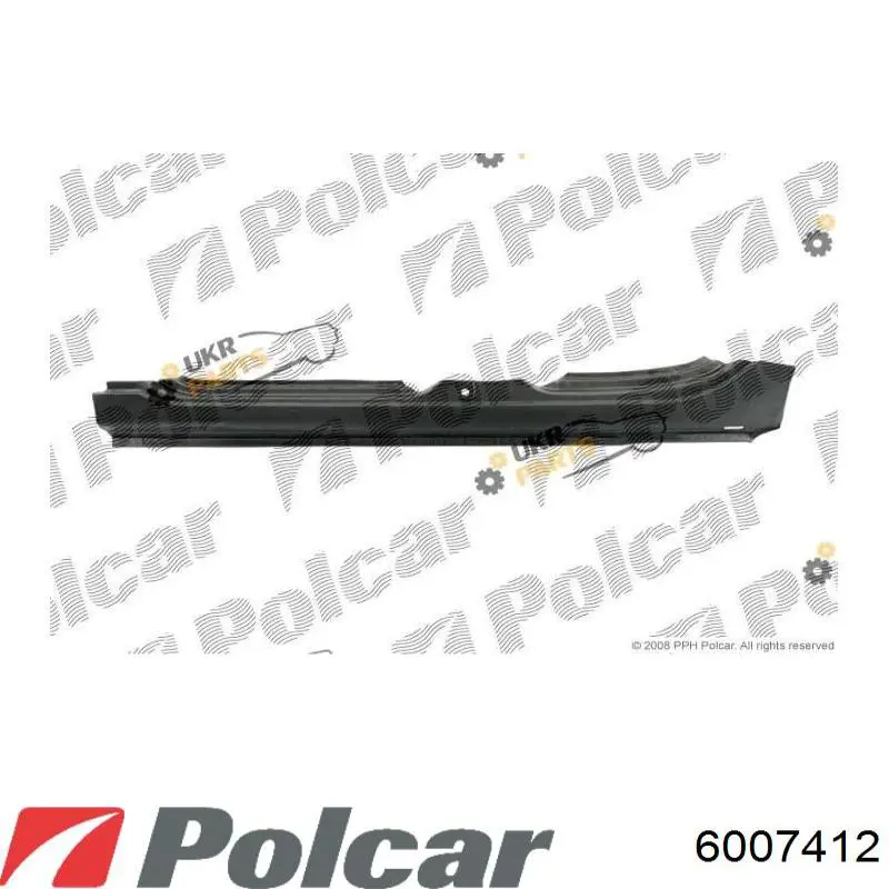 Chapa de acceso izquierda Renault Megane SCENIC (JA0)