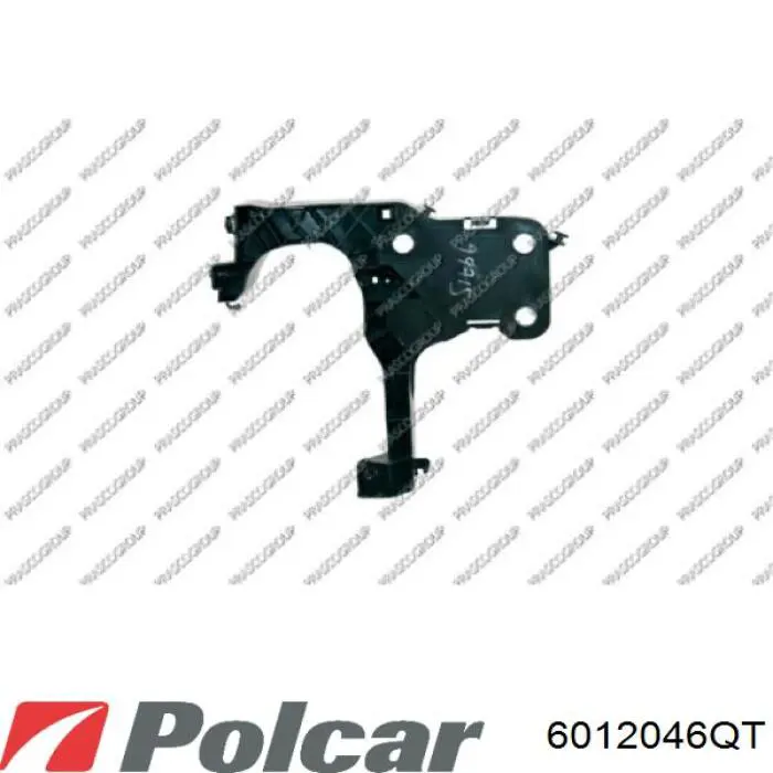 6012046QT Polcar soporte de radiador derecha (panel de montaje para foco)