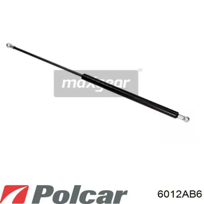 Amortiguador maletero 6012AB6 Polcar