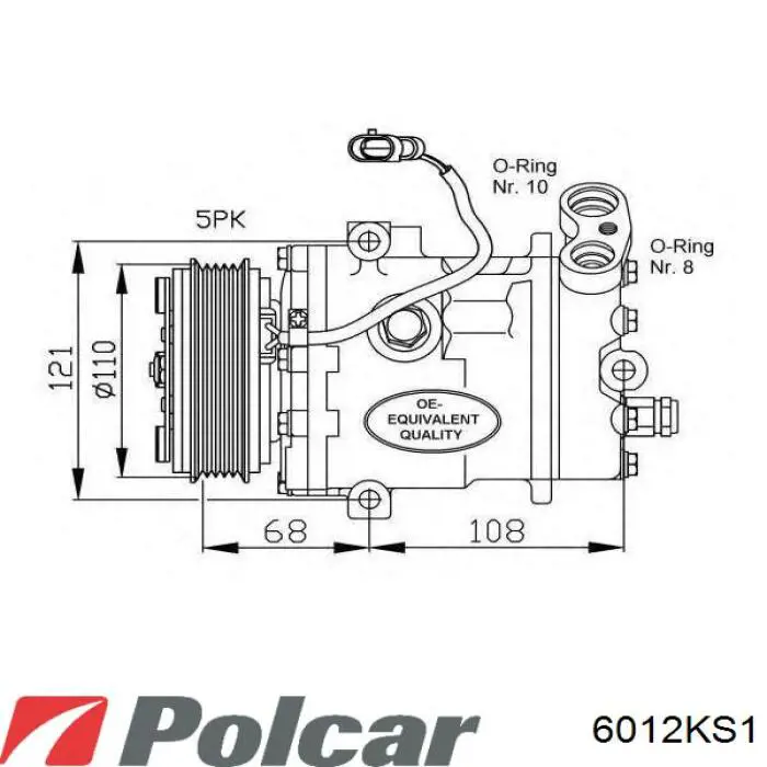 Compresor de aire acondicionado 133122 ACR